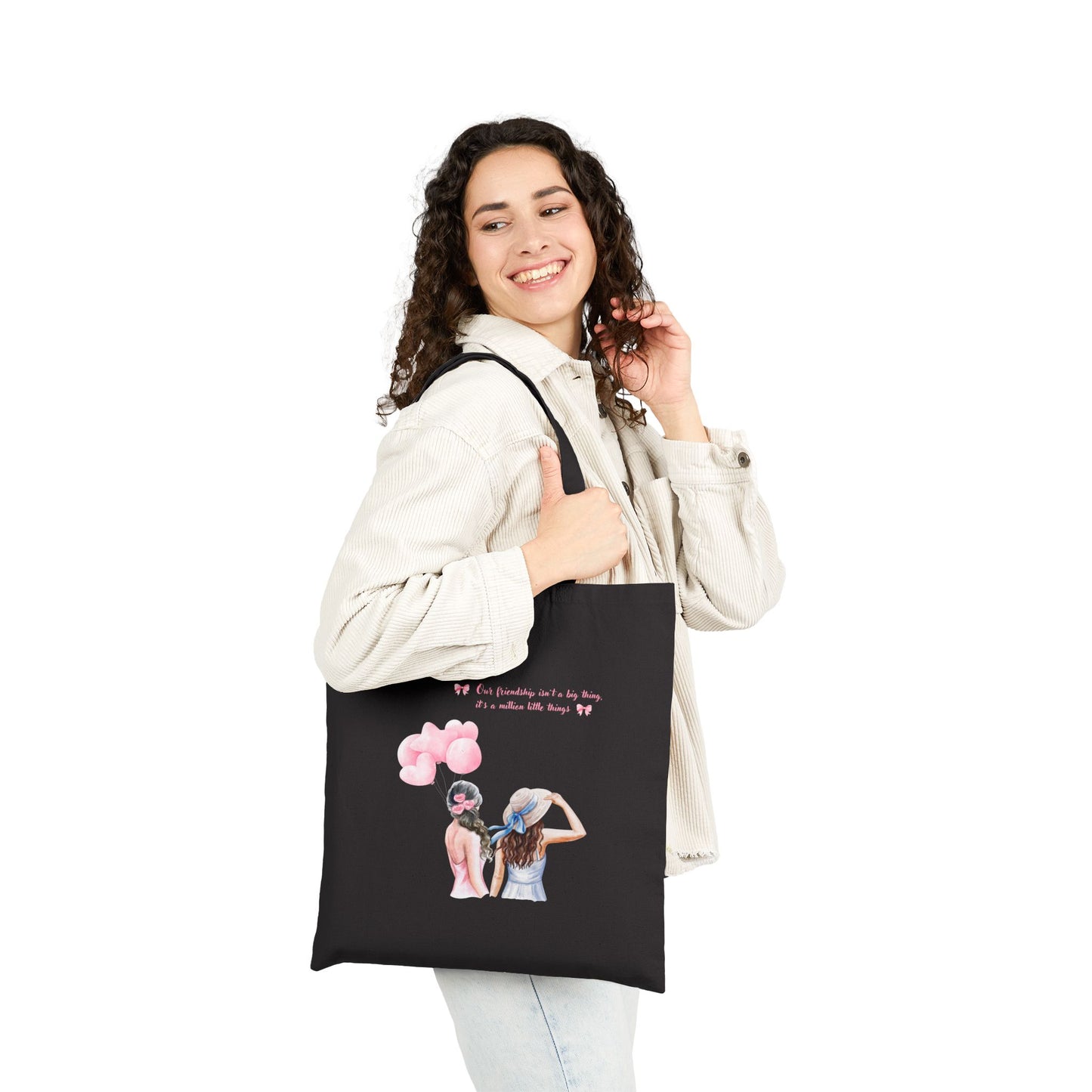 Stylish Best Friends Tote Bag