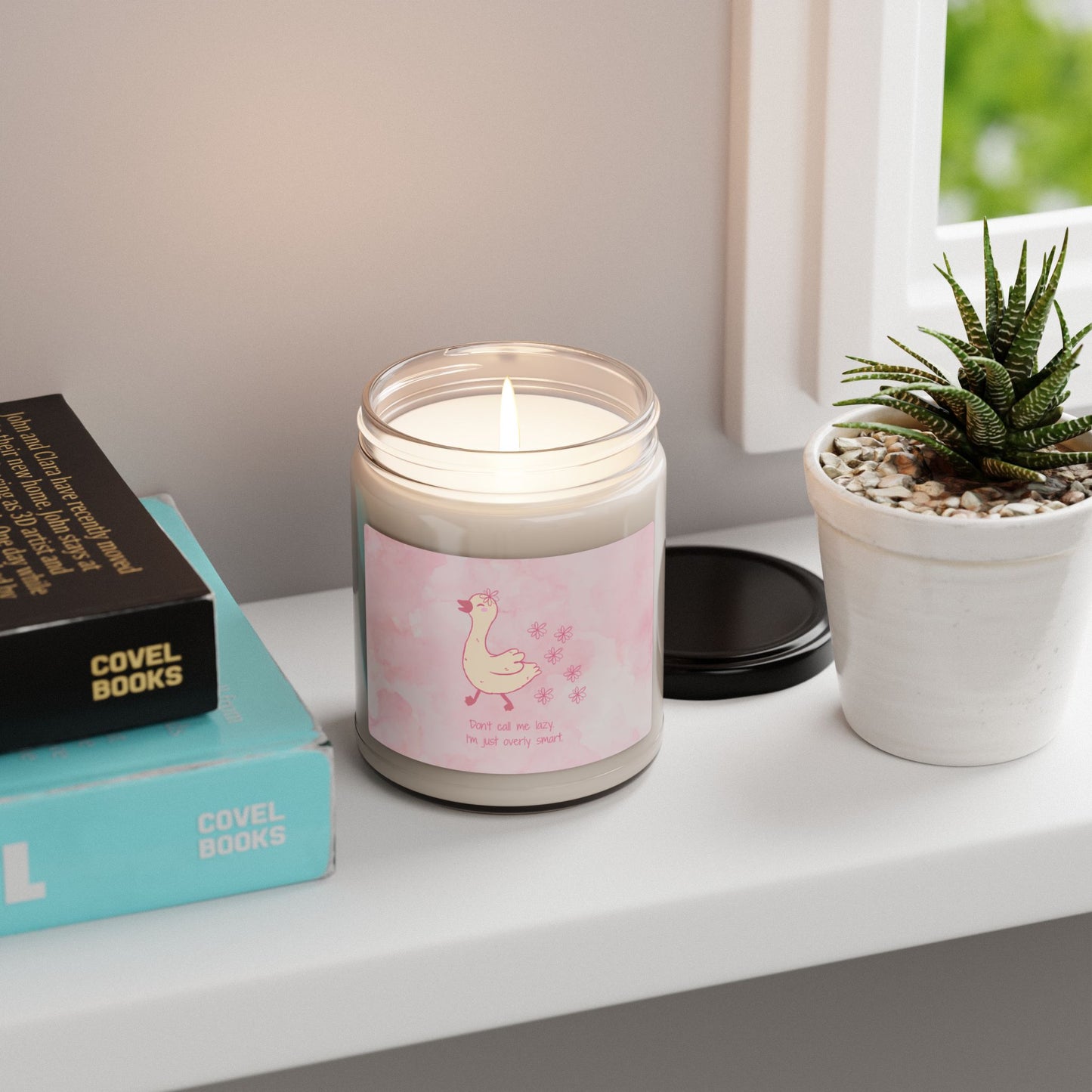 Cute Happy Duck Candle