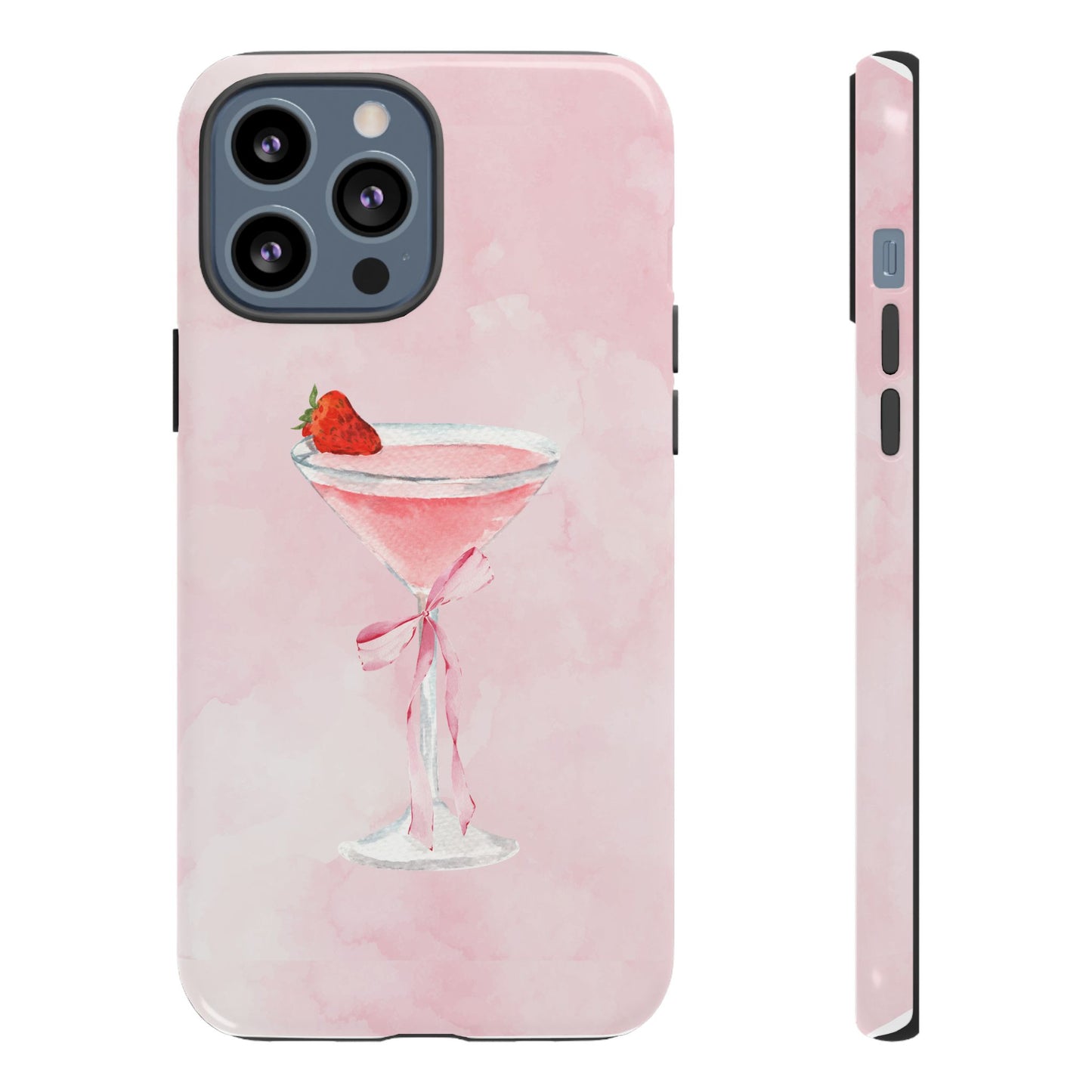 Cocktail Design Pink Phone Case