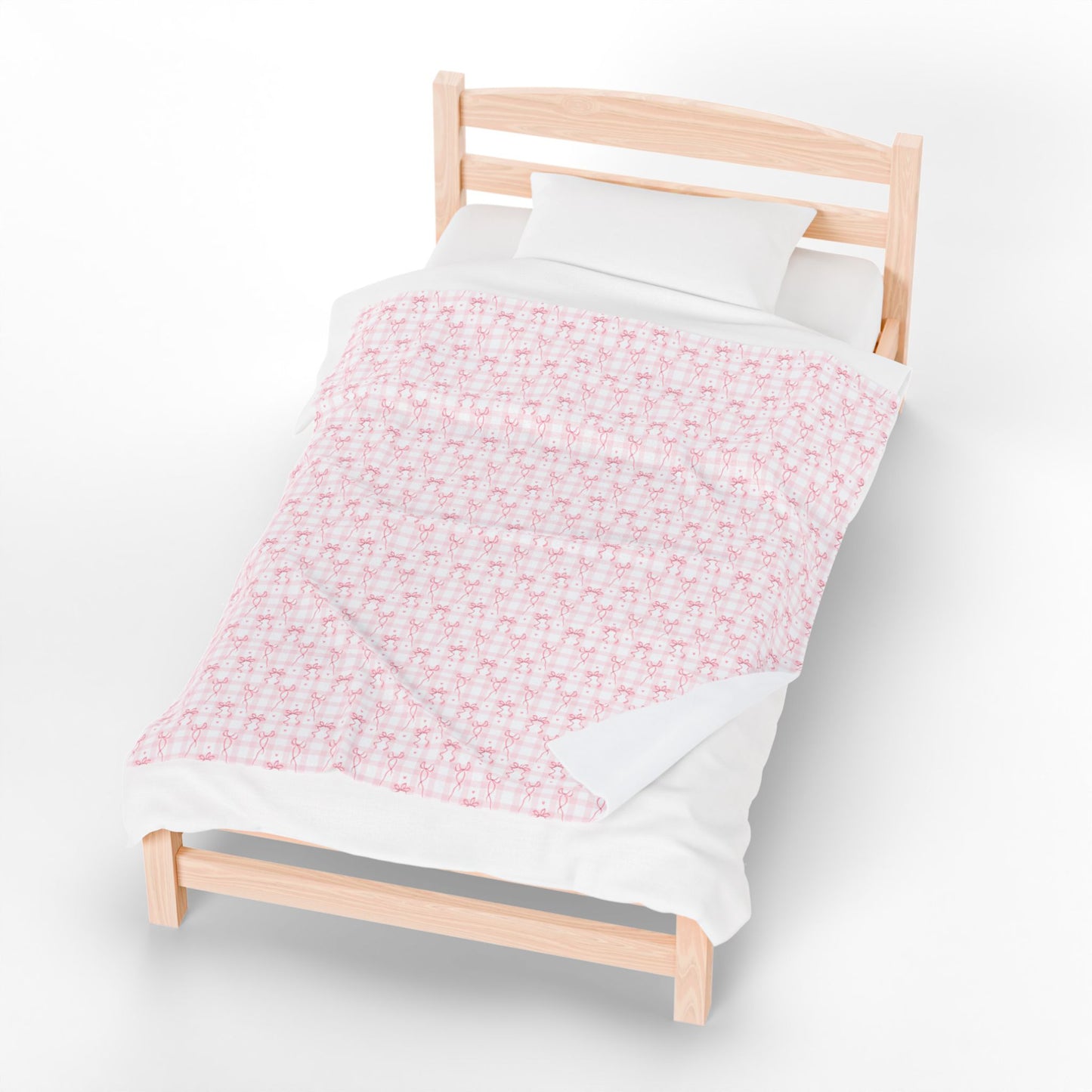Cozy Coquette Bow Blanket for Snuggly Comfort