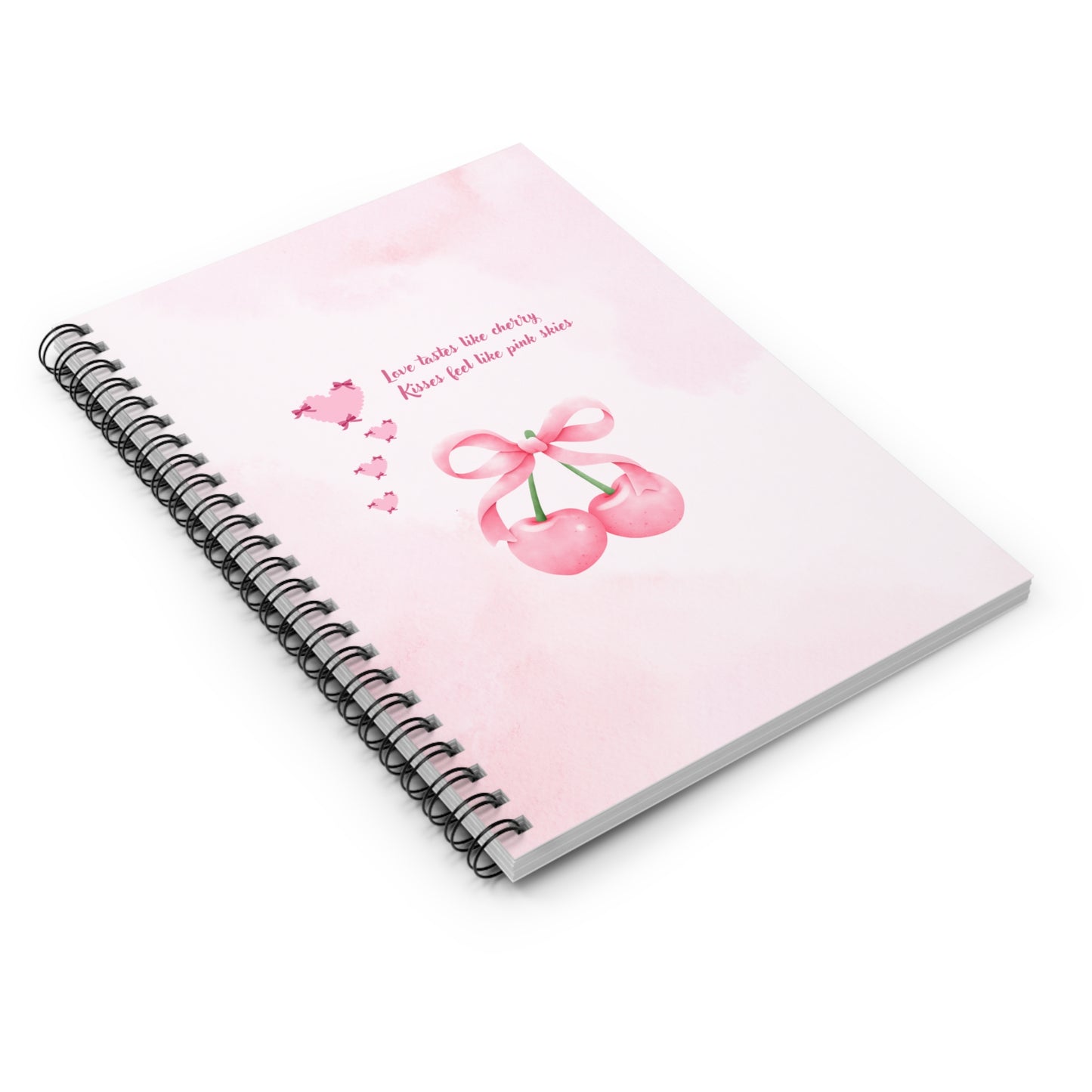 Inspirational Notebook Cherry Love