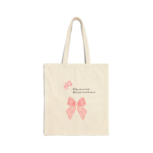 Coquette Bow Tote Bag