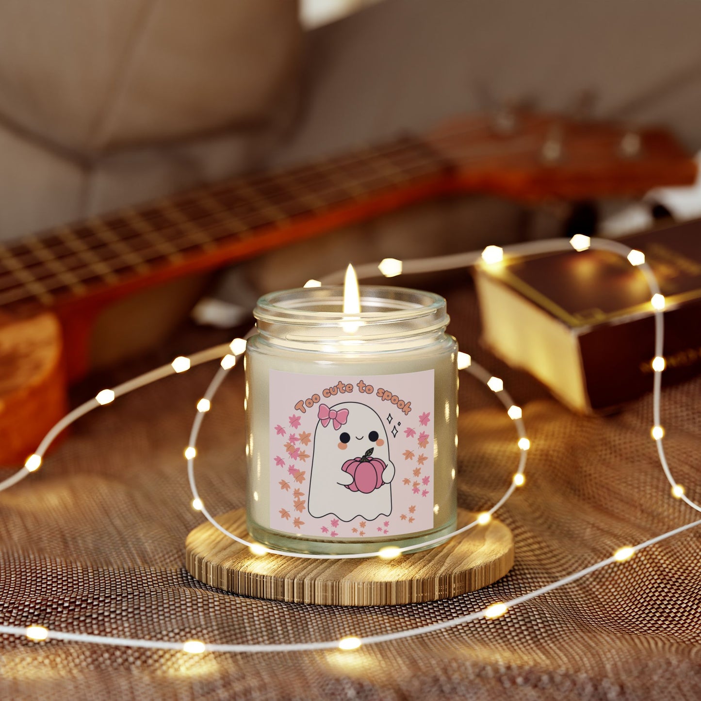 Cute Ghost Scented Candle, Perfect for Halloween, Home Decor, Gift for Her, Relaxation