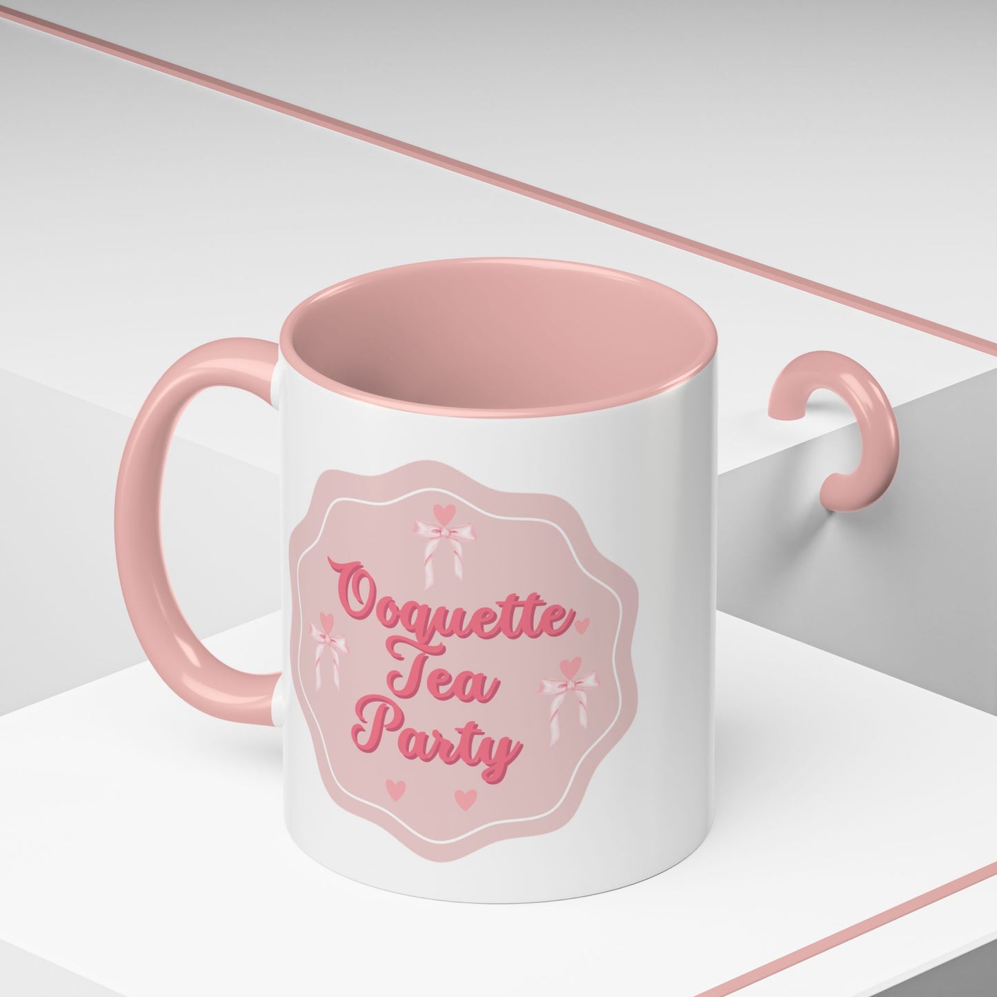 Tea Party Coquette Design Mug