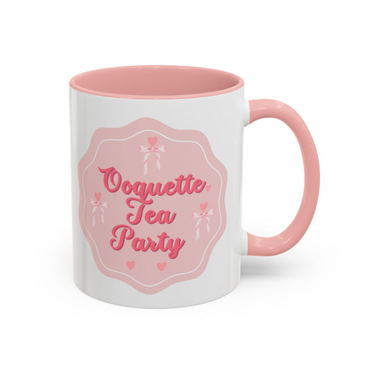 Tea Party Coquette Design Mug
