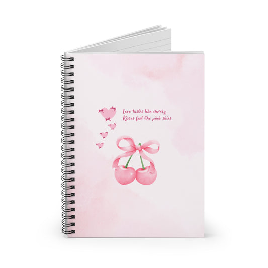 Inspirational Notebook Cherry Love