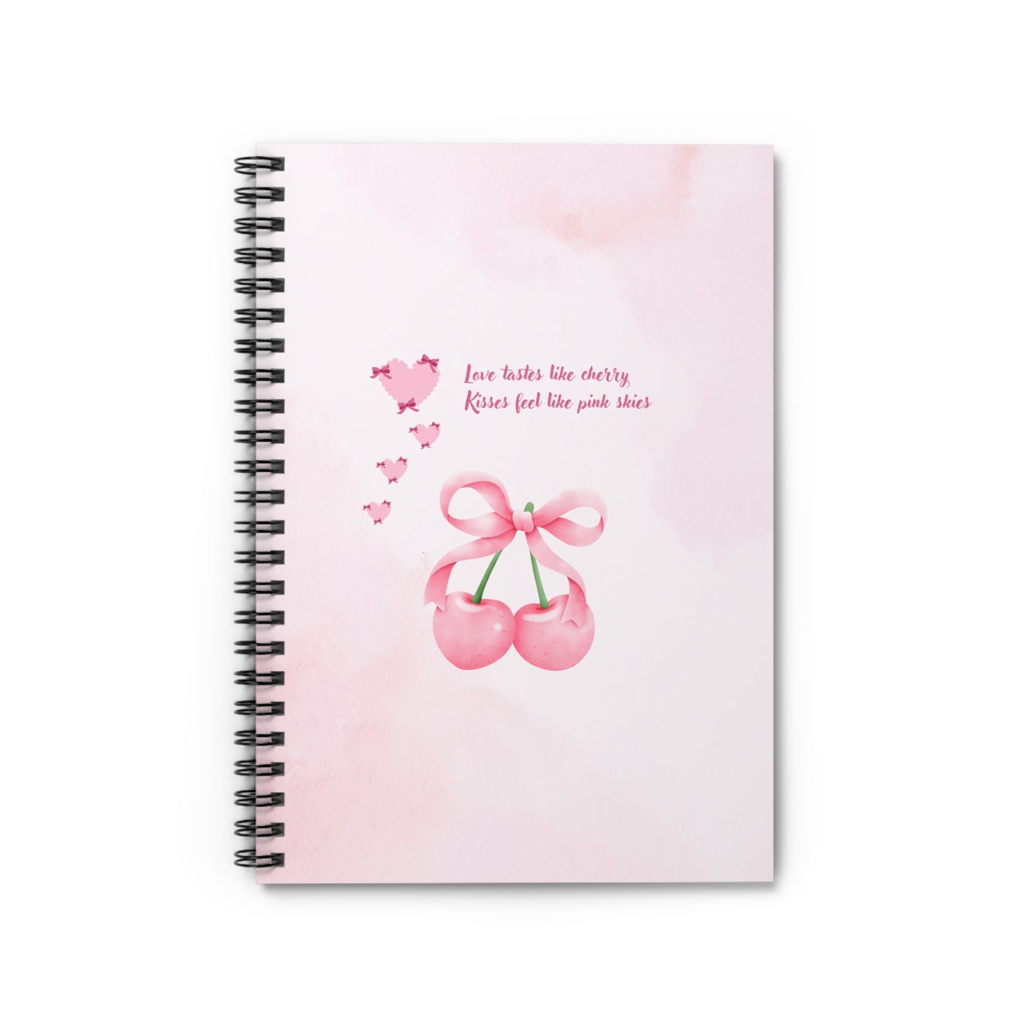 Inspirational Notebook Cherry Love