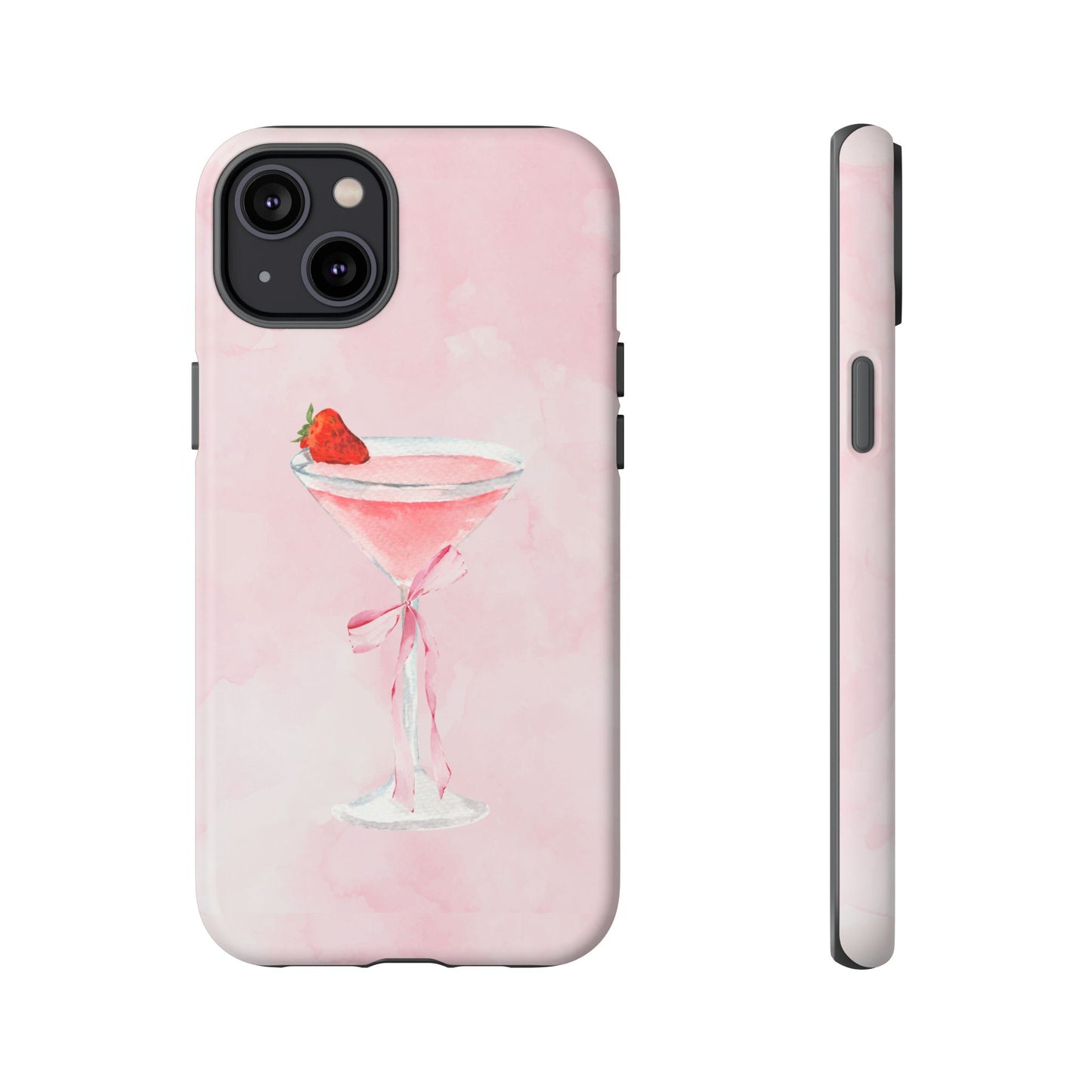 Cocktail Design Pink Phone Case